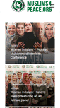 Mobile Screenshot of muslims4peace.org